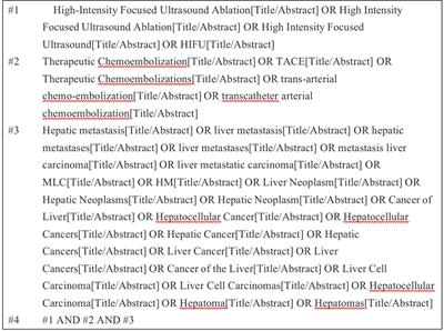 A meta-analysis and trial sequential analysis of high intensity focused ultrasound ablation combined with transhepatic arterial chemotherapy and embolization for hepatoma